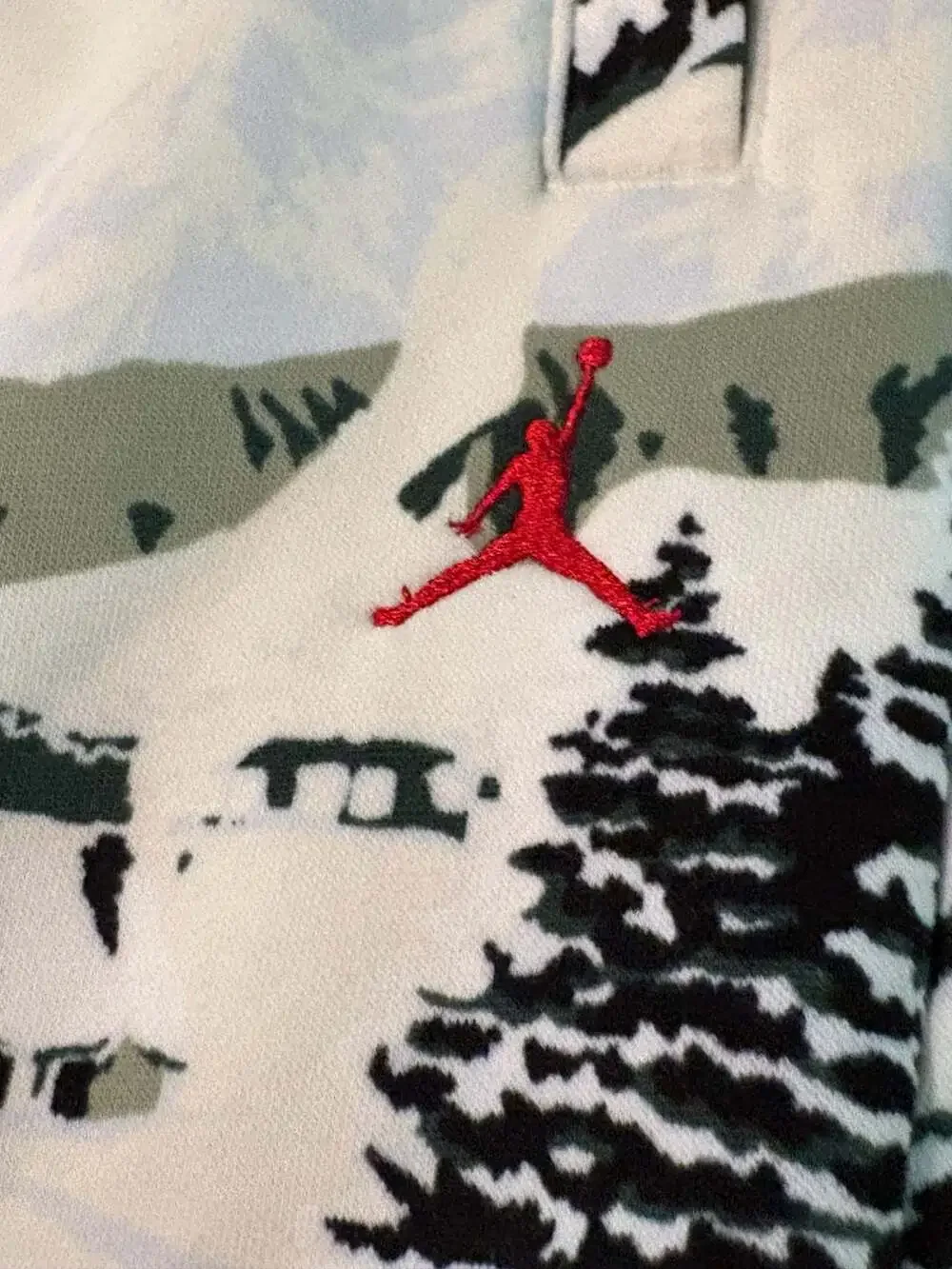 Jordan Winter Mountain All-Over Print Fleece Jogger Pants XL